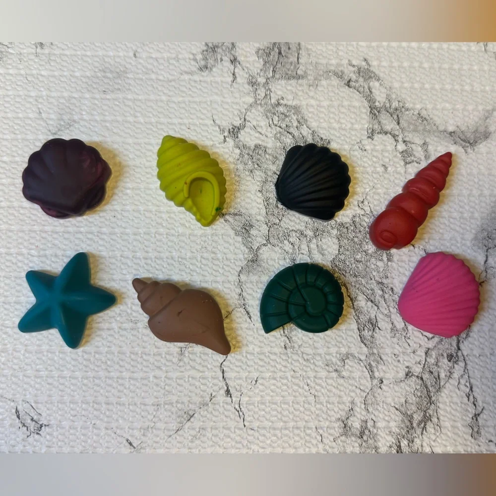 Handmade Colorful Sea Crayons 8 pack